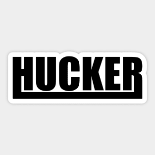 HUCKER FULL UNDERLINE Sticker